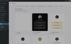 Page screenshot: Social