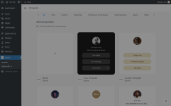 Page screenshot: Social