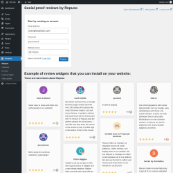 Page screenshot: Reviews