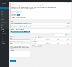 Page screenshot: Projects → Tags