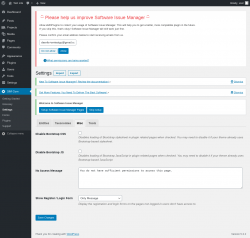 Page screenshot: SIM Com → Settings → Misc