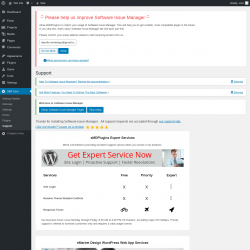Page screenshot: SIM Com → Support