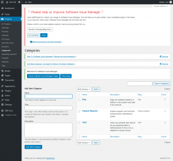 Page screenshot: Projects → Categories