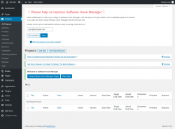 Page screenshot: Projects