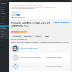 Page screenshot: SIM Com → Features