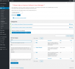Page screenshot: Projects → Categories