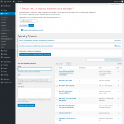 Page screenshot: Projects → Operating Systems