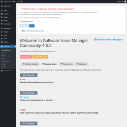 Page screenshot: SIM Com → Release Notes