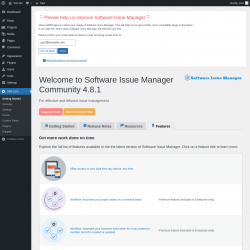 Page screenshot: SIM Com → Features