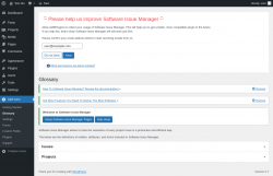 Page screenshot: SIM Com → Glossary