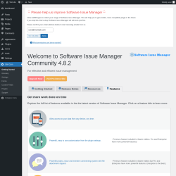 Page screenshot: SIM Com → Features