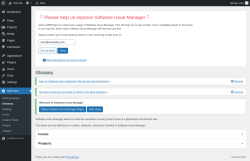 Page screenshot: SIM Com → Glossary
