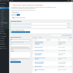 Page screenshot: Projects → Operating Systems