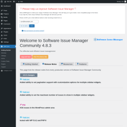 Page screenshot: SIM Com → Release Notes