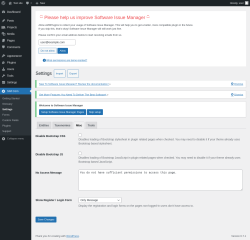 Page screenshot: SIM Com → Settings → Misc