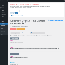 Page screenshot: SIM Com → Release Notes