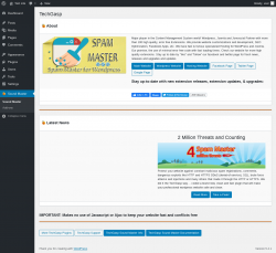 Page screenshot: Sound Master
