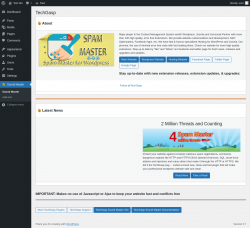 Page screenshot: Sound Master