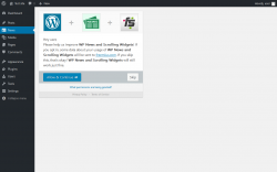 Page screenshot: News ‹ Test site — WordPress