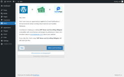 Page screenshot: News ‹ Test site — WordPress