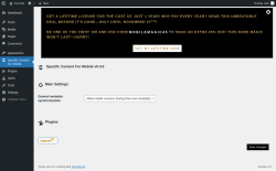 Page screenshot: Specific Content For Mobile