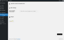 Page screenshot: Specific Content For Mobile