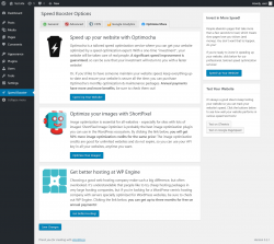 Page screenshot: Speed Booster &rarr;  Optimize More