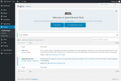 Page screenshot: Plugins &lsaquo; Test site &mdash; WordPress