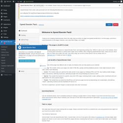 Page screenshot: Speed Booster&nbsp;