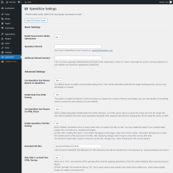 Page screenshot: SpeedSize