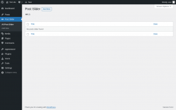 Page screenshot: Post Slider