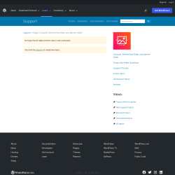 Page screenshot: Post Slider → Support Forum