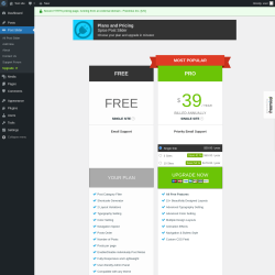 Page screenshot: Post Slider → Upgrade  ➤