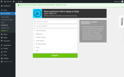 Page screenshot: Post Slider → Contact Us