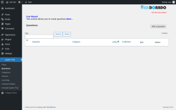 Page screenshot: Spider FAQ &rarr; Questions