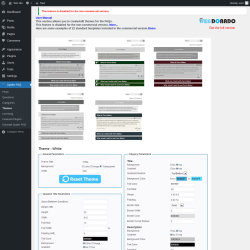 Page screenshot: Spider FAQ &rarr; Themes
