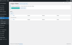 Page screenshot: Teams → League Tables