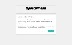 Page screenshot: SportsPress › Introduction