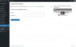 Page screenshot: SquareOffs &rarr; Settings