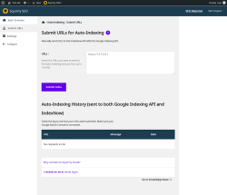 Page screenshot: Squirrly SEO → Auto-Indexing
