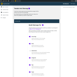 Page screenshot: Squirrly SEO → Technical SEO