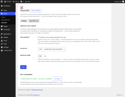 Page screenshot: Media &rarr; Squishify