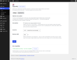 Page screenshot: Media &rarr; Squishify