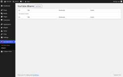 Page screenshot: YouTube Album &rarr; Albums