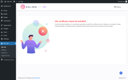 Page screenshot: SSL Zen