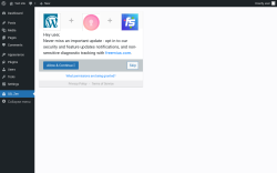 Page screenshot: SSL Zen &lsaquo; Test site &mdash; WordPress