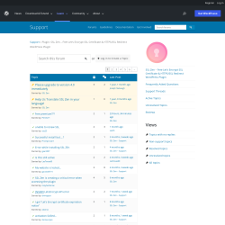 Page screenshot: SSL Zen &rarr; Support Forum