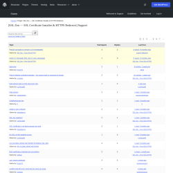 Page screenshot: SSL Zen &rarr; Support Forum