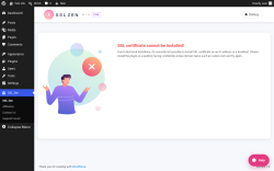 Page screenshot: SSL Zen