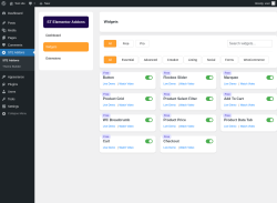 Page screenshot: STE Addons